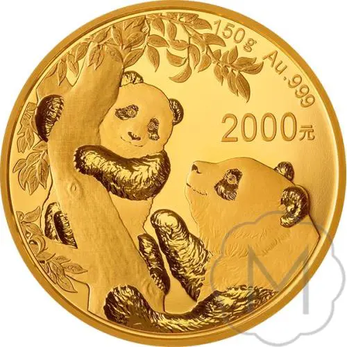 Chinese Panda 2021 Gold 150 grams #1