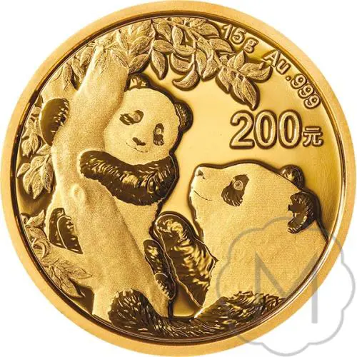 Chinese Panda 2021 Gold 15 grams #1