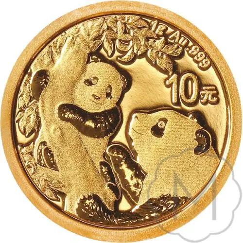 Chinese Panda 2021 Gold 1 Gramm #1