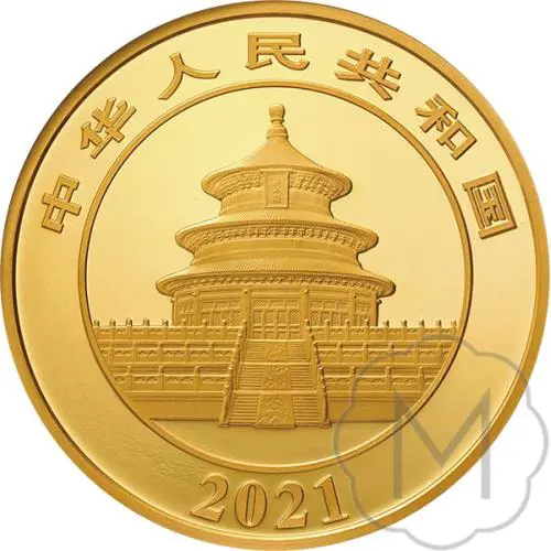 Chinese Panda 2021 Goud 50 gram #2