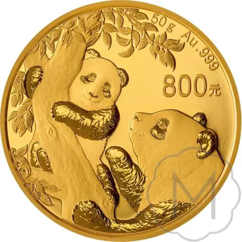 Chinese Panda 2021 Goud 50 gram #1