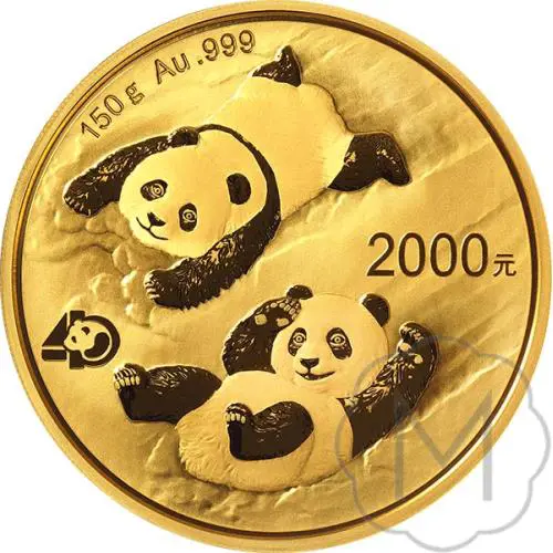 Chinese Panda 2022 Goud 150 gram #1