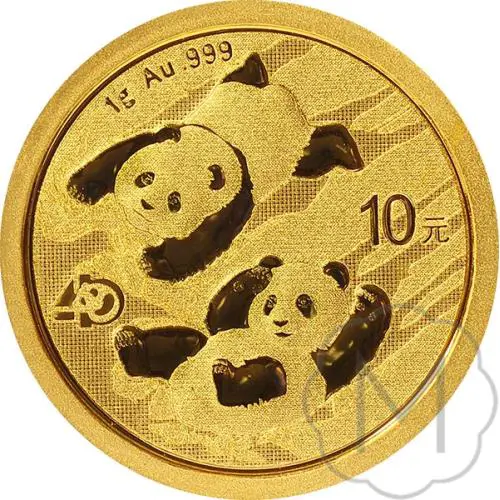 Chinese Panda 2022 Gold 1 gram #1