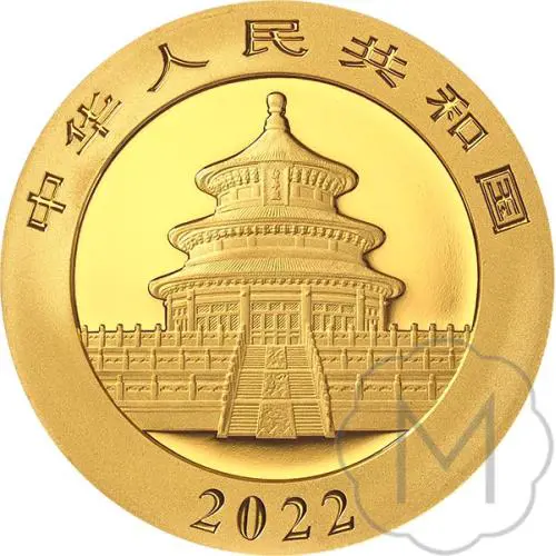 Chinese Panda 2022 Gold 30 Gramm #2