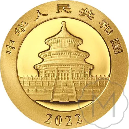 Chinese Panda 2022 Gold 3 grams #2