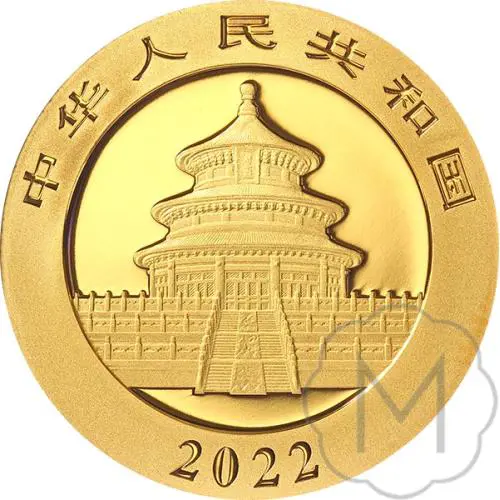 Chinese Panda 2022 Gold 8 grams #2