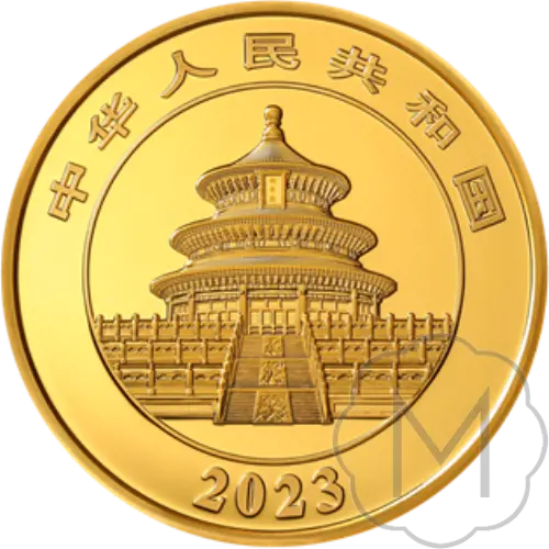 Chinese Panda 2023 Gold 150 grams #2