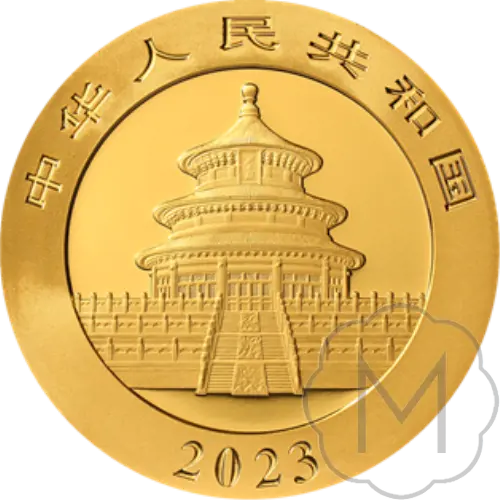 Chinese Panda 2023 Gold 15 grams #2