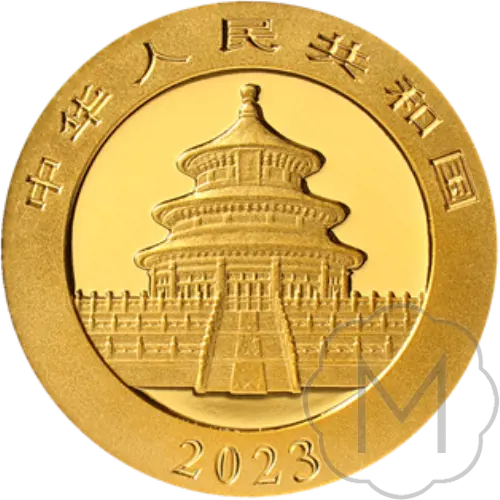 Chinese Panda 2023 Gold 1 Gramm #2