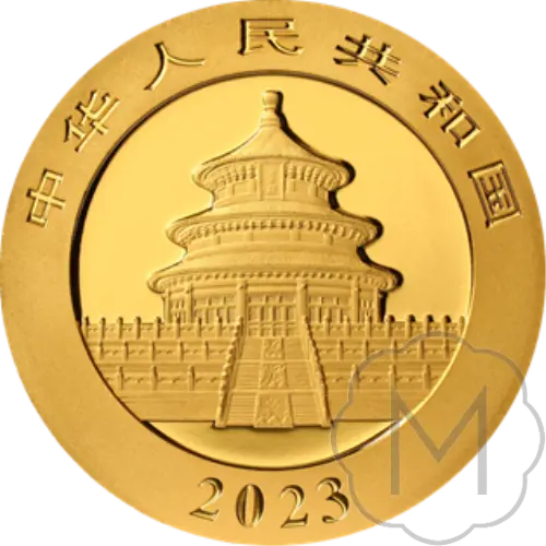 Chinese Panda 2023 Gold 8 grams #2