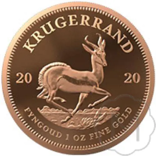 Krugerrand 2020 Gold 1 Troy Ounce #1