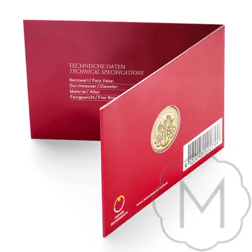 Philharmoniker 2022 Gold 0.25 Troy Ounce #3