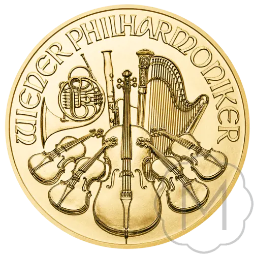 Philharmoniker Multiple Years Gold 0.04 Troy Ounce #5