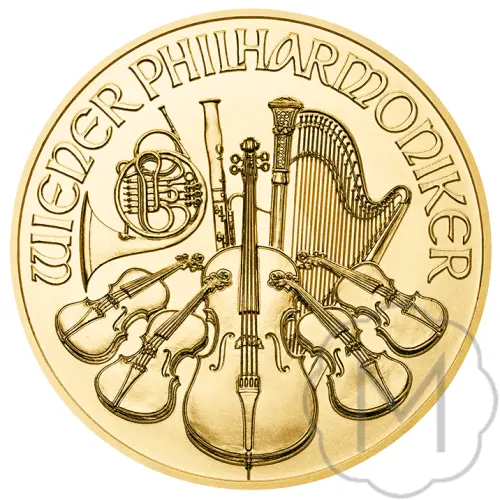 Philharmoniker Mehrere Jahre Gold 0.1 Troy Ounce #2