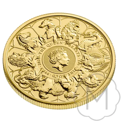 Queens Beasts Completer 2021 Gold 1 Troy Ounce #3