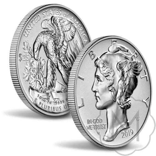 American Eagle 2019 Palladium 1 Troy Ounce #3