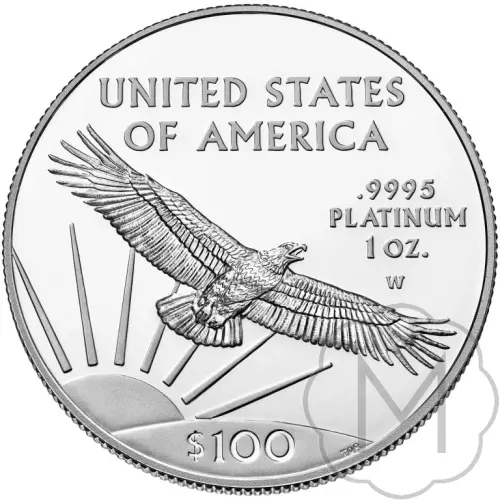 American Eagle 2017 Platinum 1 Troy Ounce #1