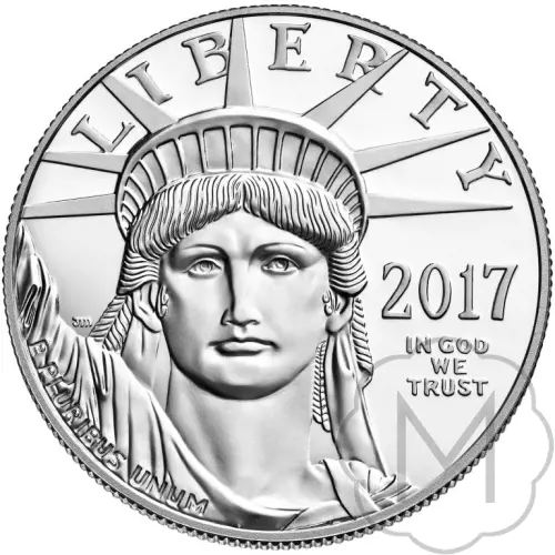 American Eagle 2017 Platinum 1 Troy Ounce #2