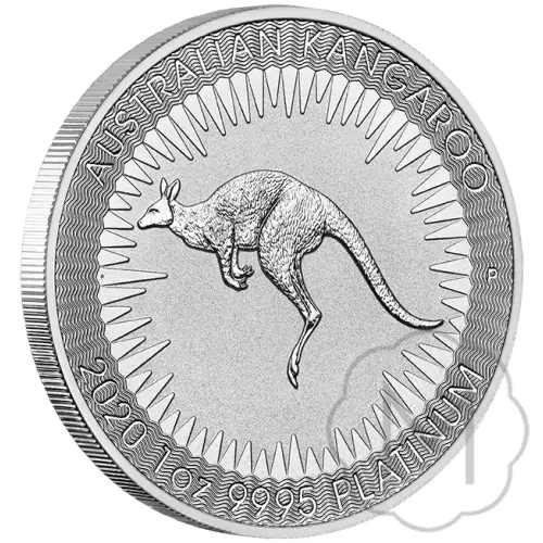 Australian Kangaroo Platin 1 Troy Ounce #1