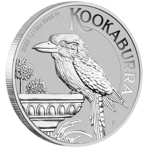 Australian Kookaburra 2022 Platin 0.1 Troy Ounce #3