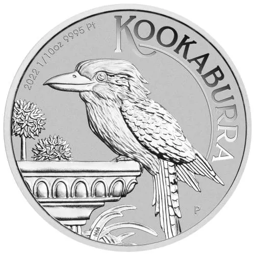 Australian Kookaburra 2022 Platin 0.1 Troy Ounce #1