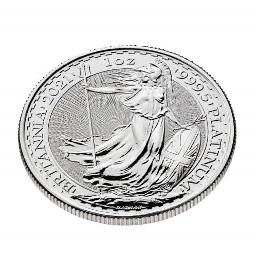 Britannia 2021 Platin 1 Troy Ounce #3