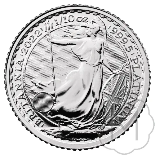 Britannia Mehrere Jahre Platin 0.1 Troy Ounce #1