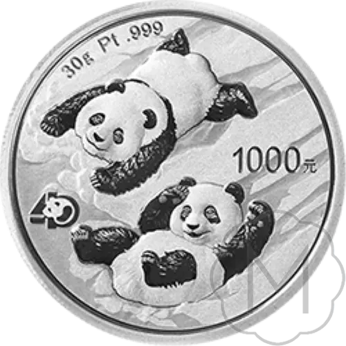 Chinese Panda Platin 30 Gramm #1