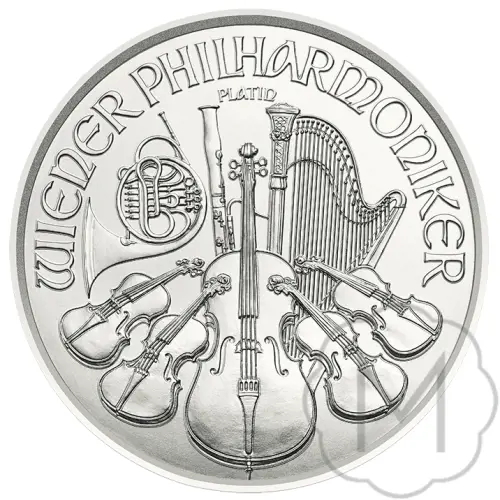 Philharmoniker 2022 Platinum 1 Troy Ounce #2