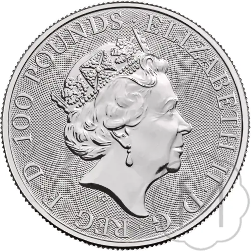 Queens Beasts Falcon 2020 Platinum 1 Troy Ounce #2