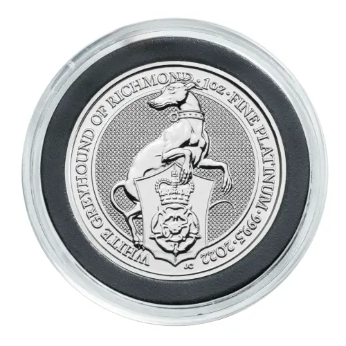 Queens Beasts White Lion 2022 Platin 1 Troy Ounce #1