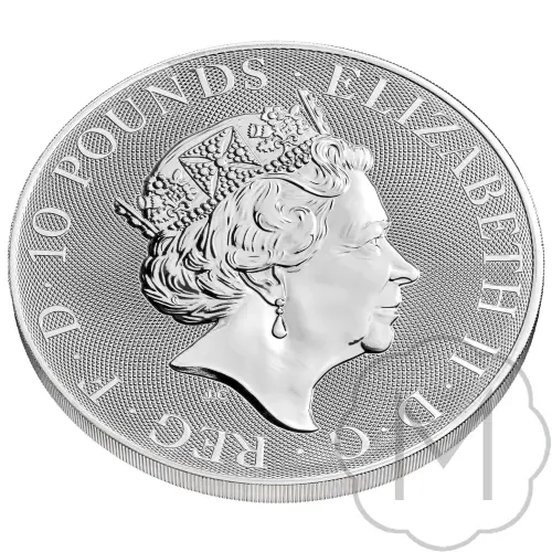 Britannia Mehrere Jahre Silber 10 Troy Ounce #4