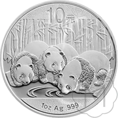 Chinese Panda Silver 1 Troy Ounce #1