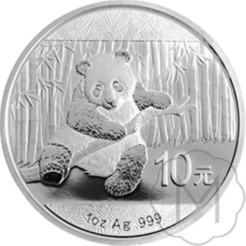 Chinese Panda 2014 Zilver 1 Troy Ounce #1