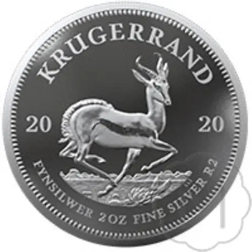 Krugerrand Zilver 2 Troy Ounce #1