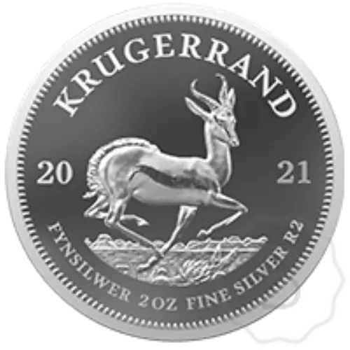 Krugerrand 2021 Silber 2 Troy Ounce #1