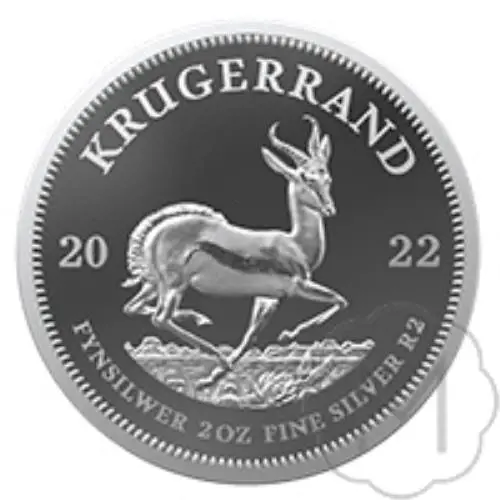 Krugerrand 2022 Silber 2 Troy Ounce #1