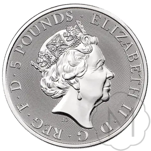 Queens Beasts Completer Silver 2 Troy Ounce #2