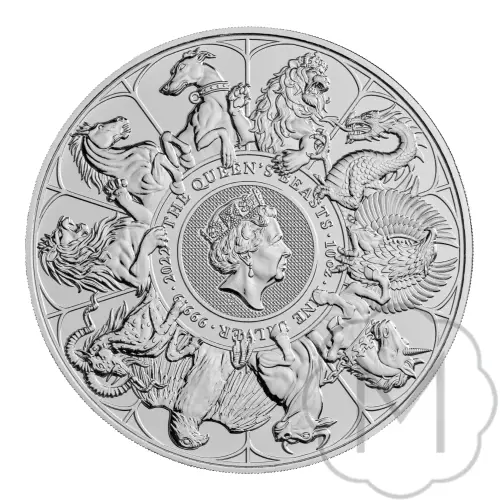 Queens Beasts Completer 2022 Silber 10 Troy Ounce #1