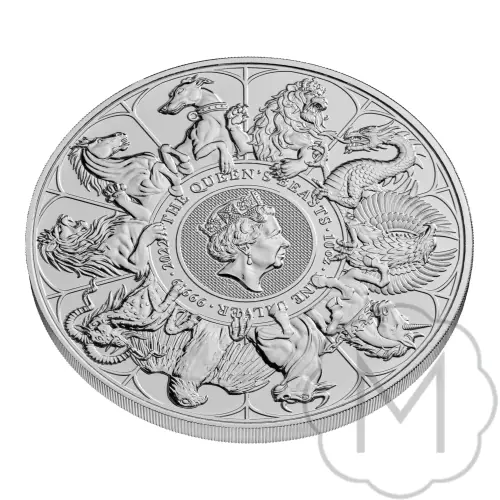 Queens Beasts Completer 2022 Silber 10 Troy Ounce #3