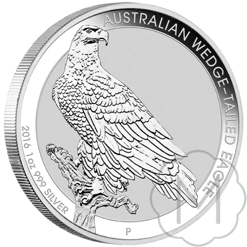 Wedge-tailed Eagle Zilver 1 Troy Ounce #3