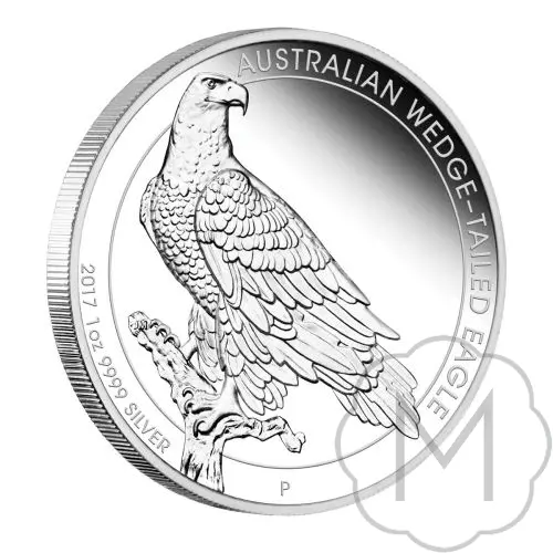 Wedge-tailed Eagle 2017 Zilver 1 Troy Ounce #1