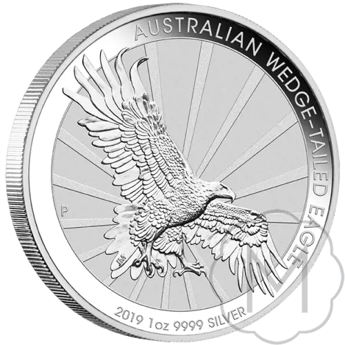 Wedge-tailed Eagle 2019 Zilver 1 Troy Ounce #1