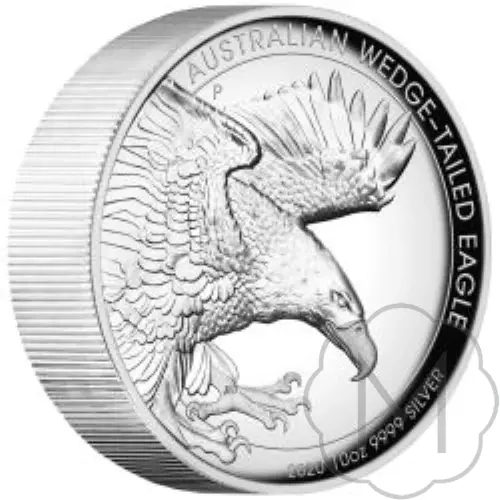 Wedge-tailed Eagle Zilver 10 Troy Ounce #1