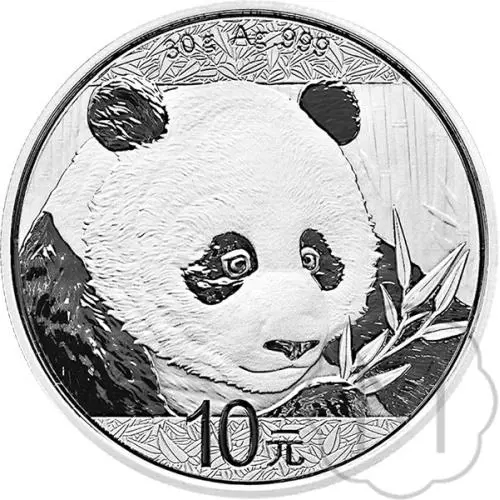 Chinese Panda 1986 Silver 0.25 Troy Ounce #1